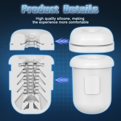 Automatischer Masturbator Stroker Blowjob Sexmaschine mit 10 Saug und Vibrationsmodi