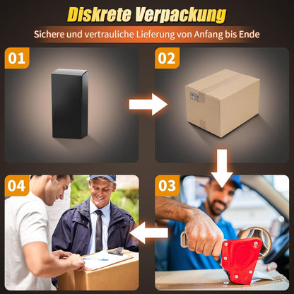 360° Umwickelter Penistrainer Vibrator Cockring mit 10 Schwing und 10 Vibrationsmodi