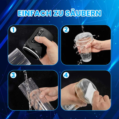 2 IN 1 Super Masturbator Enlargement Pump 6 Suction Modes