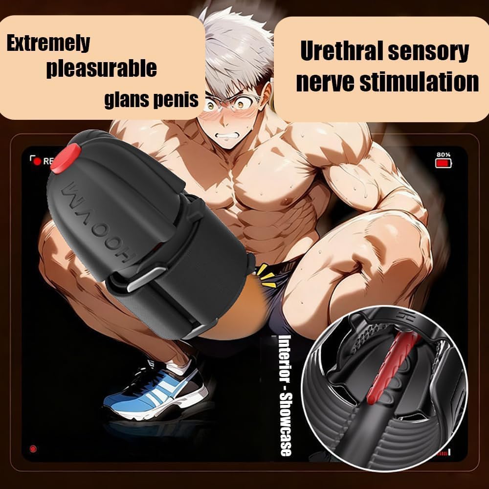 Elektrischer Penis Stimulations Eichel Massager Vibrator Masturbatoren mit 10 Vibrationsmodi