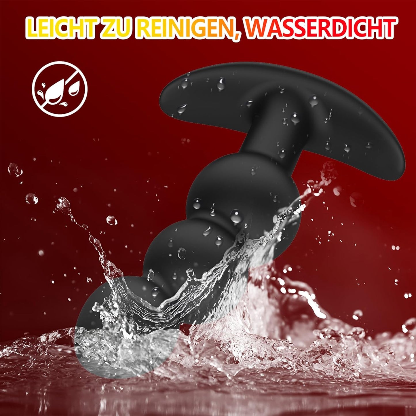 Elektro Shock Analplug Prostata Stimulator mit 7 Elektroschockmodi & 5 Intensitäten