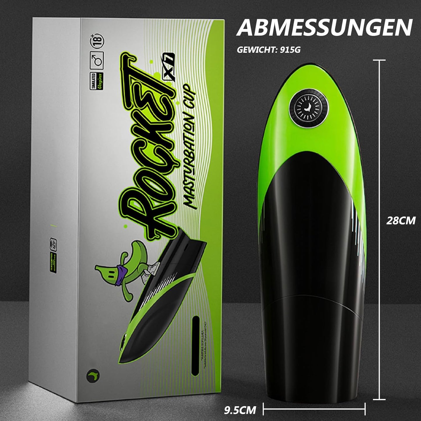 42°Heizung APP Elektrischer Masturbator Blowjob mit 10 Teleskopfunktion & Vibration Modi