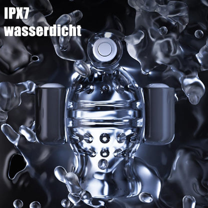 Elektrischer Penistrainer Massagegerät Eichelvibrator Masturbator mit 11 Vibrationsmodi