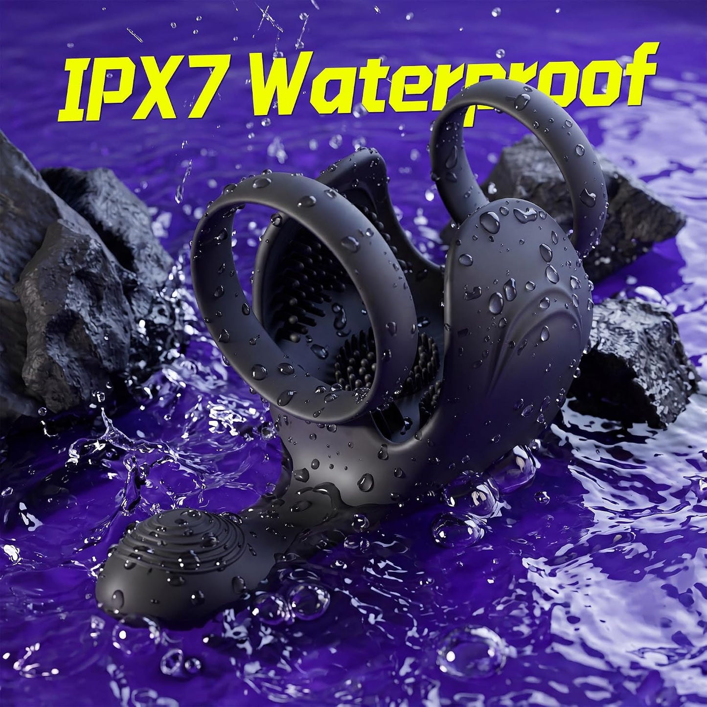 Hoden Cock Ring Penis Trainer Vibrator Stimulator Masturbator mit 10 Vibrationsmodi