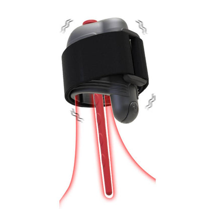 KI-gesteuerter Penis Vibrator Eicheltrainer Harnröhrenstimulator mit 10 Vibrationsmodi