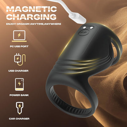 Penis Trainer Vibrator Elektrische Masturbator Cup met krachtige 9-frequentie trillingen 