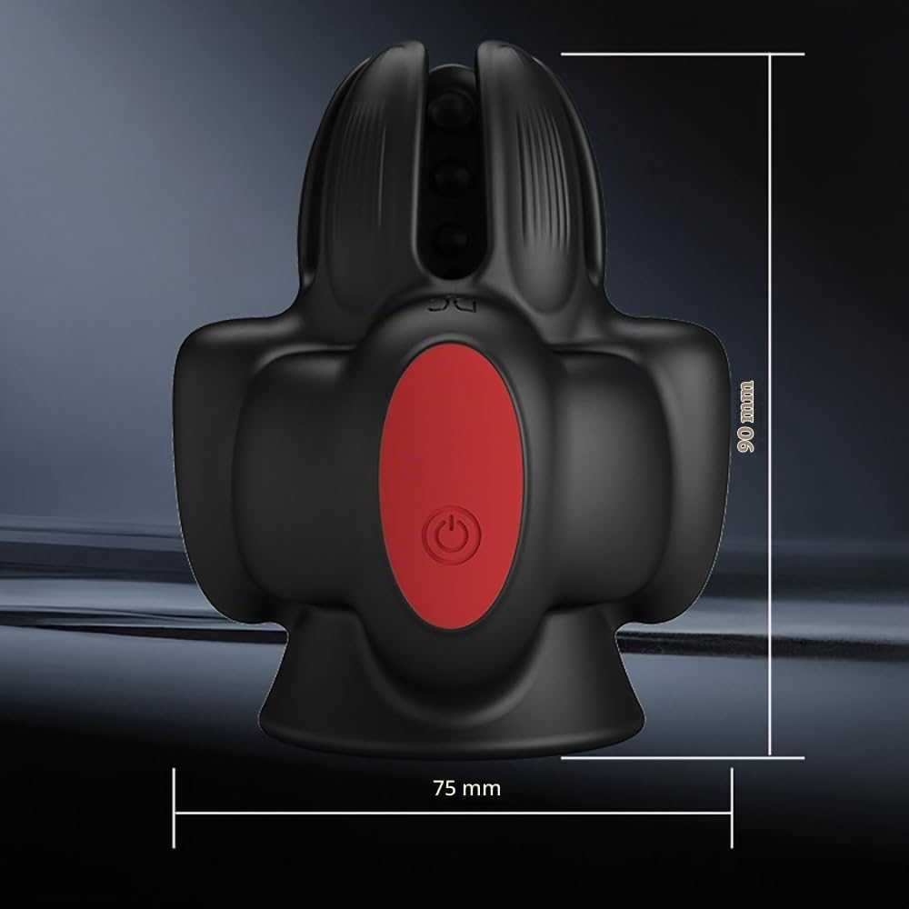 Elektrischer Masturbator Eichel Massage Vibrator Penis Stimulations mit 10 Vibrationsmodi