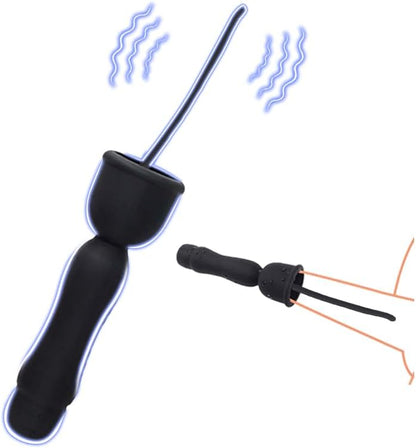 Harnröhrenvibrator Dilatatoren Penis Trainer Plug Vibrator mit 16 Vibrationsmodi