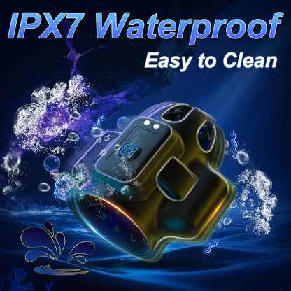 Intelligenter Automatischer Penisvibrator Eicheltrainer Stroker mit 10 Vibrationsmodi