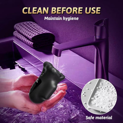 Elektrische Penistrainer Erektionshilfe Masturbator mit 10 Vibrationsmodi