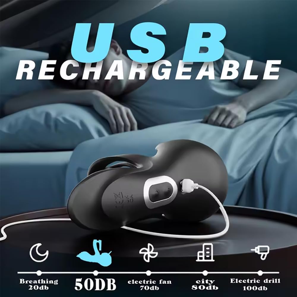 360° Hoden Vollabdeckungsstimulator Penistrainer Cock Ring mit 9 Vibrations & Heizmodi