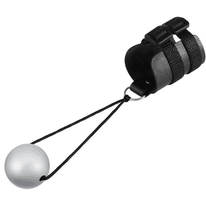 Adjustable Cock Ring Penis Stretcher Trainer Extender with Metal Weighted Ball