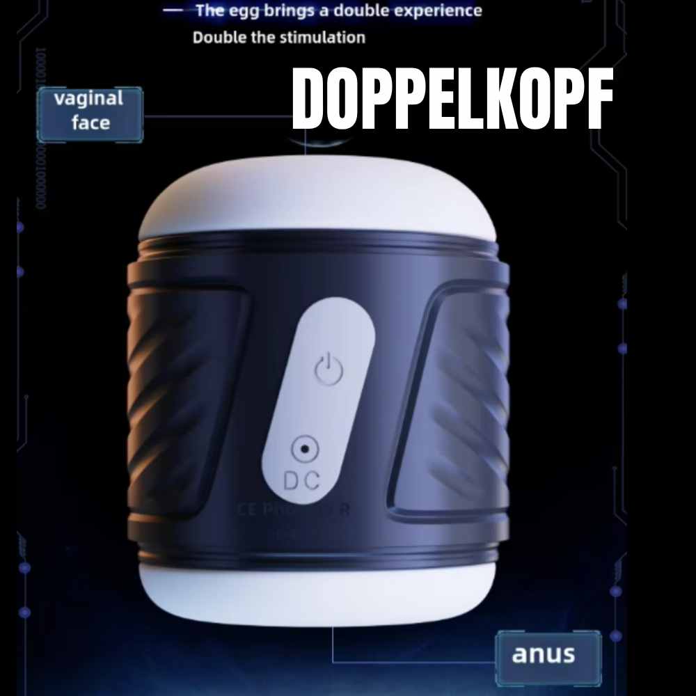 Elektrischer Penistrainer Masturbator Pocket Stroker mit 10 Starke Vibratoren