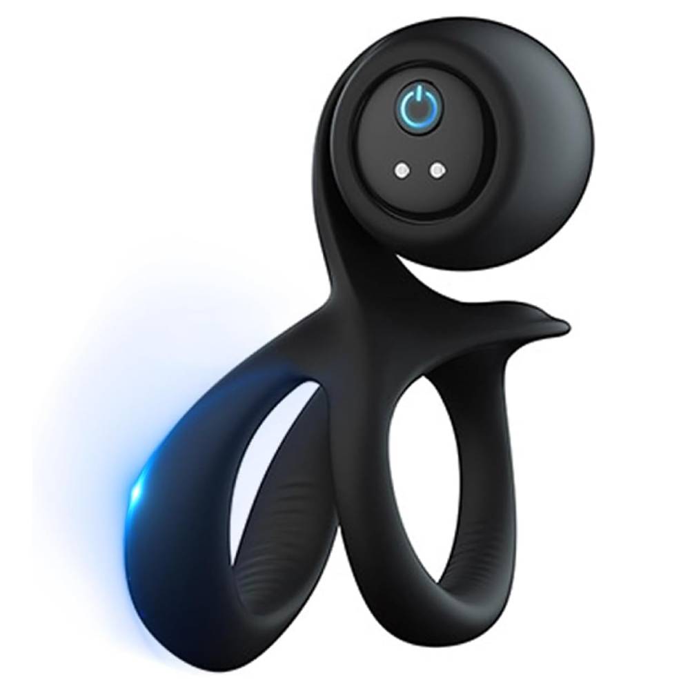 3 IN 1 Elektrischer Penisring Penistrainer Masturbator mit 10 Starken Vibrationen