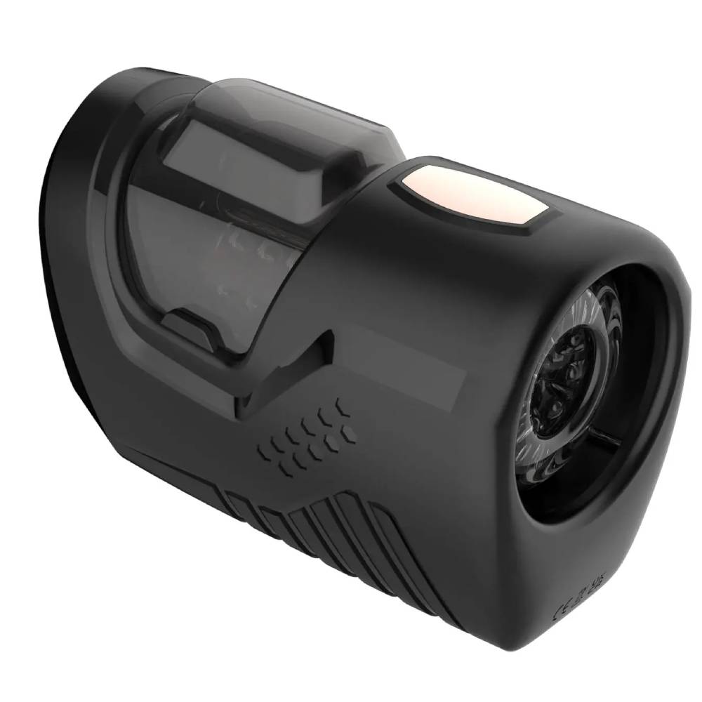 Elektrischer Masturbator Penistrainer Blowjob mit 10 Vibrationsmodi & Teleskopfunktion