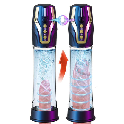 Elektrische Penispumpe Penisvergrößerung Masturbator  mit 4 Saugstufen & Trainingsmodi