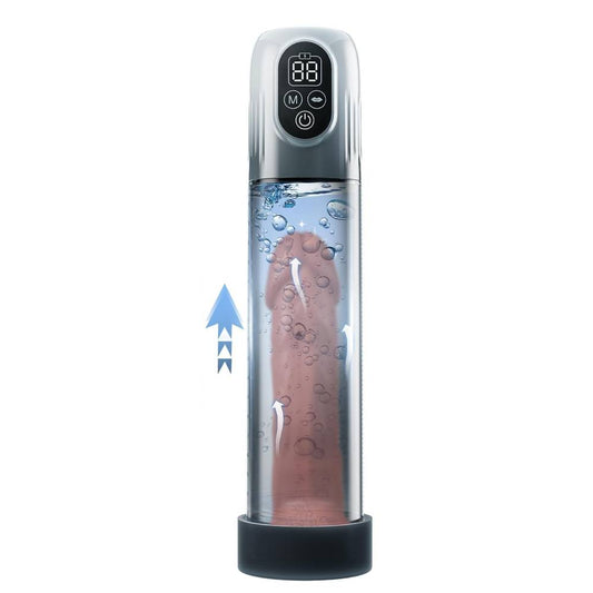 4 IN 1 Elektrische Penispumpe Taschenmuschi Masturbator mit 5 Saugstufen & 6 Trainingsmodi