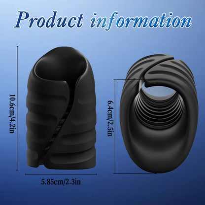 APP Steuerung Penis Vibrator Glans Trainer Masturbator Stroker mit 10 Vibrationen