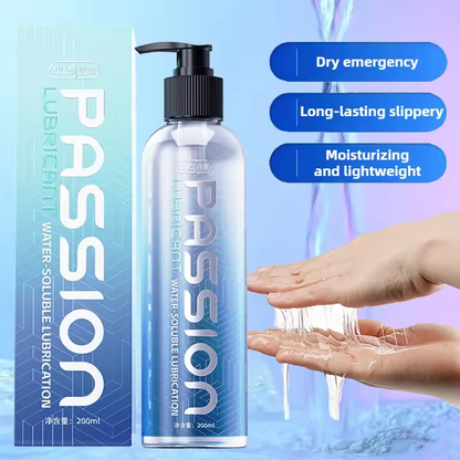 Gleitgel auf Wasserbasis 200ml, Anal- & Vaginal Gleitmittel für Paare, feuchtigkeitsspendend gegen Trockenheit