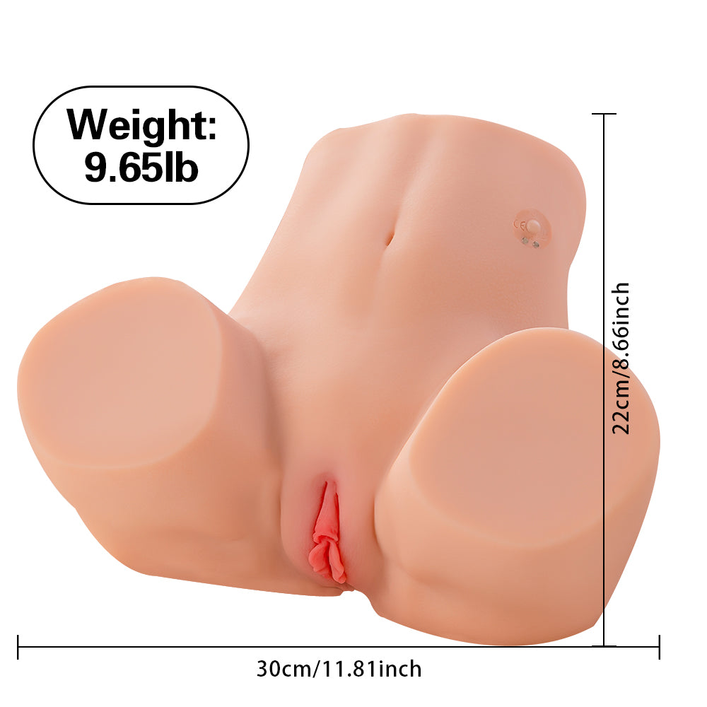 9.65 LB Automatisch Saugend Vibrierend Sexpuppe Realistische Masturbator