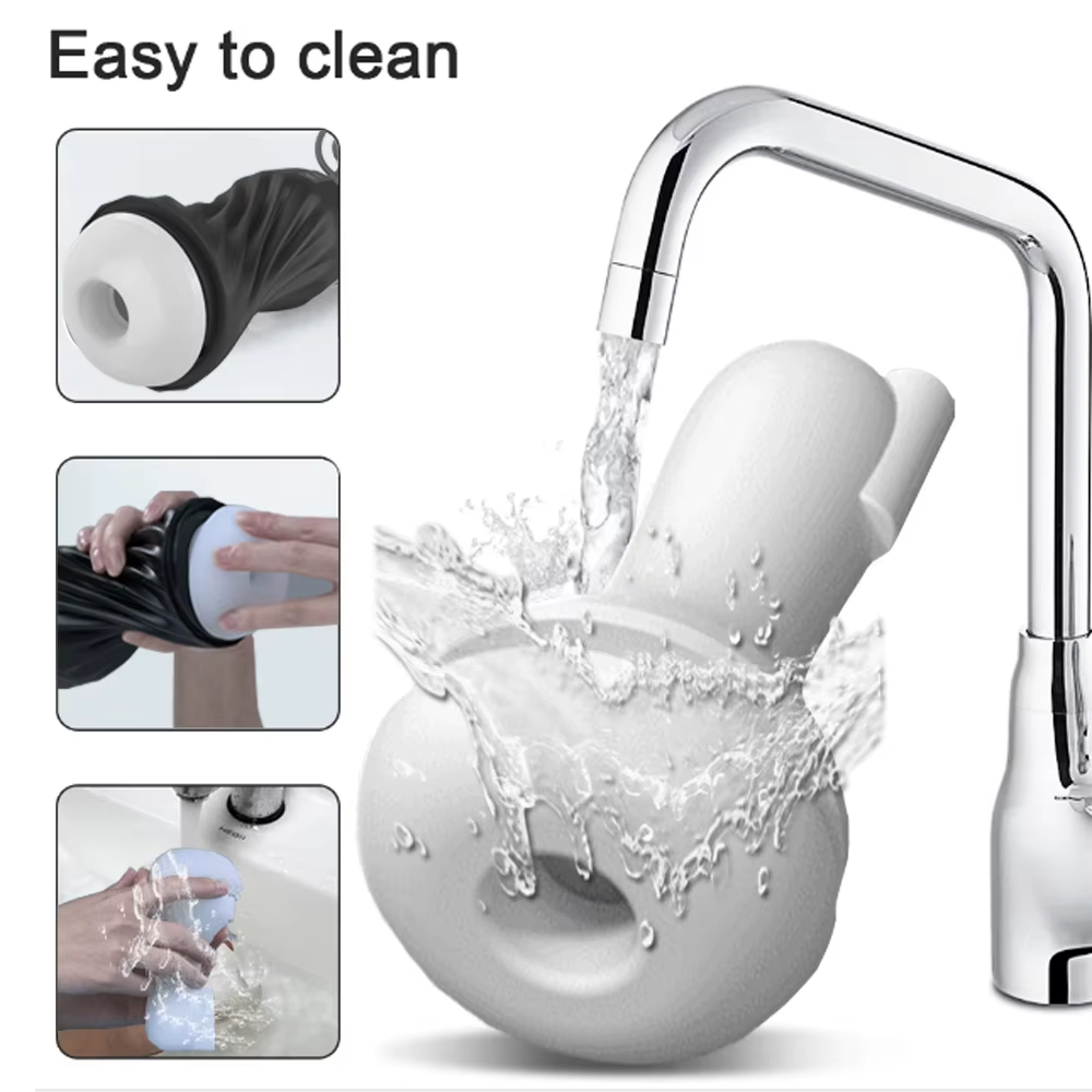 Automatischer Masturbatoren Stroker Blowjob mit 7 vibrierenden & 5 Saug & Drehmodi