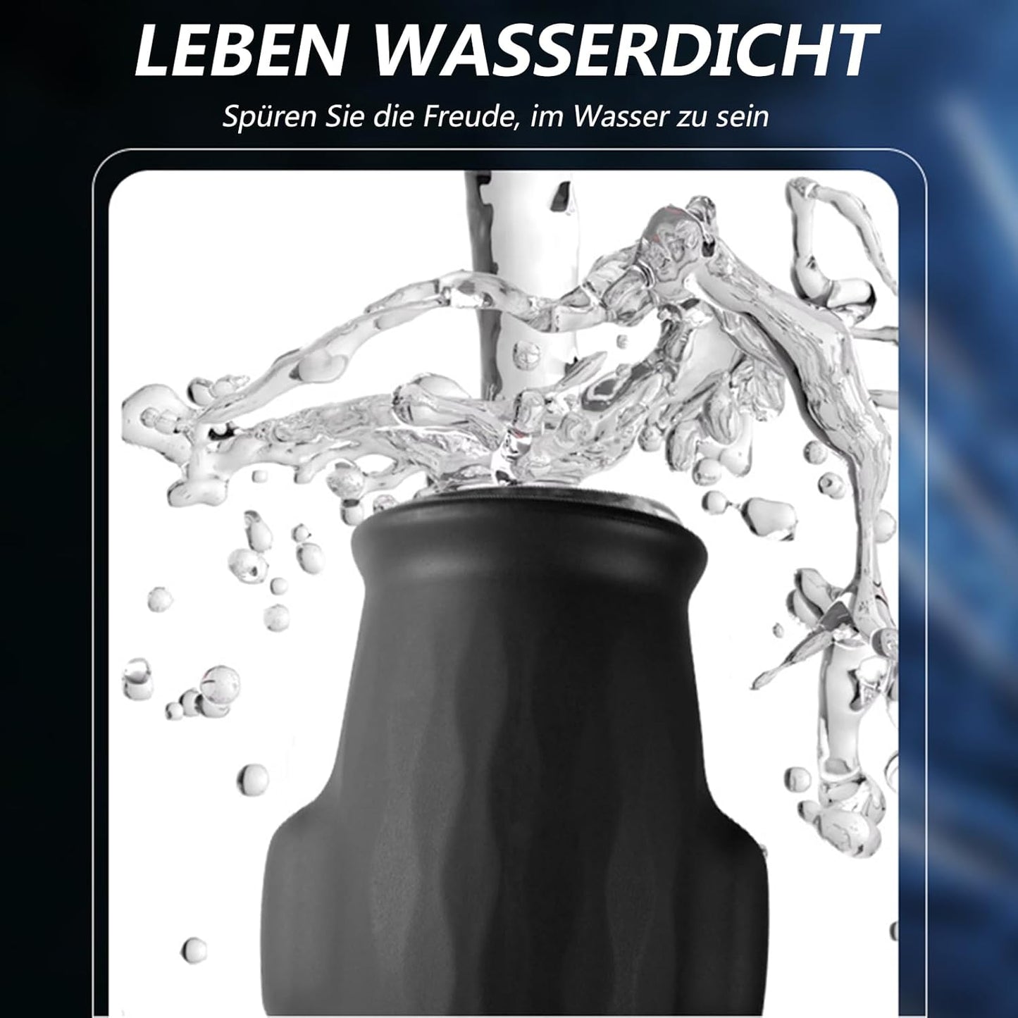 Elektrischer Masturbatorschale Blowjob Sex Machine mit 9 Vibrations & Saugfunktion