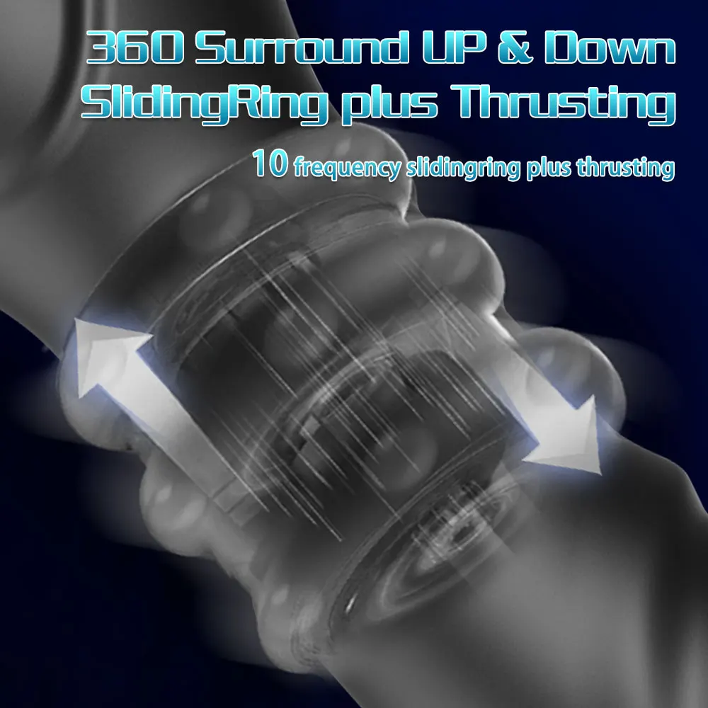 3 IN 1 Anal Vibrator Prostate Massage Stimulator mit 10 Wackeln und 10 Vibrationsmodi