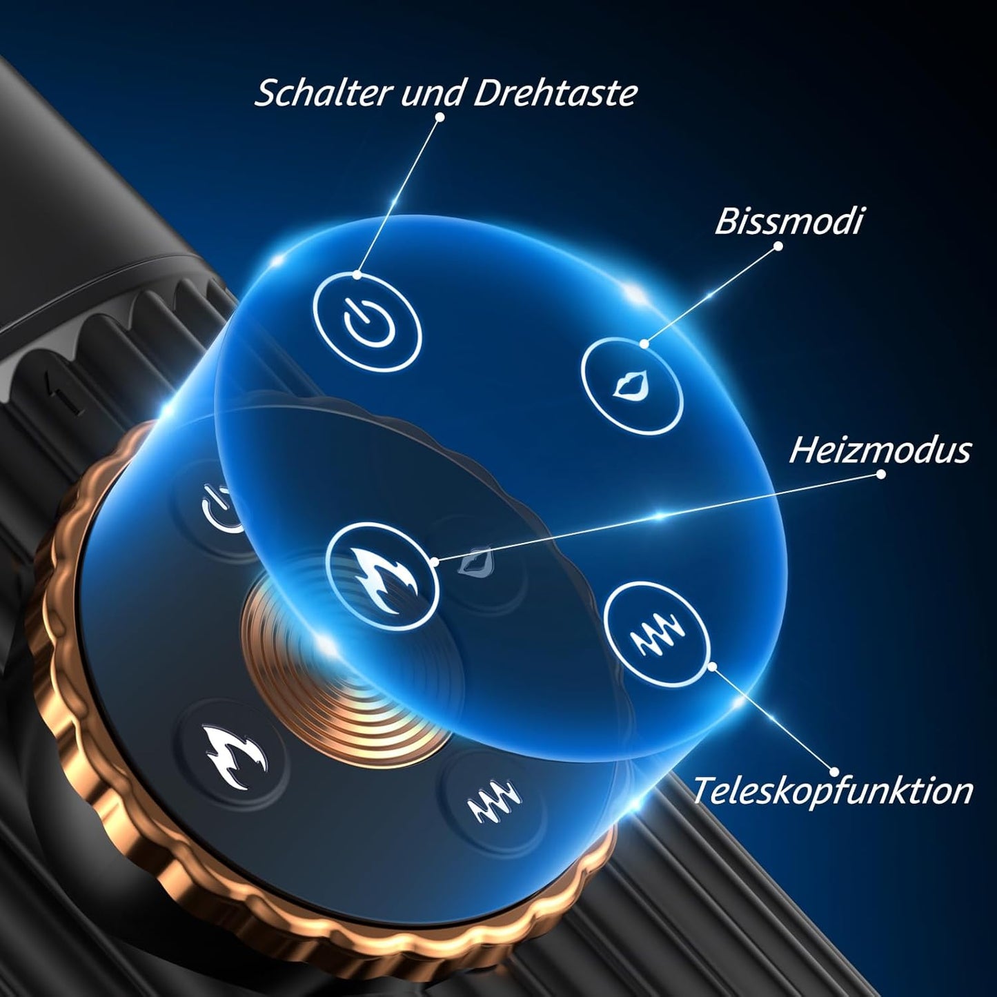 Elektrischer Masturbator Masturbieren Stroker Blowjob mit 7 Teleskopfunktion & 3 Saugmodi