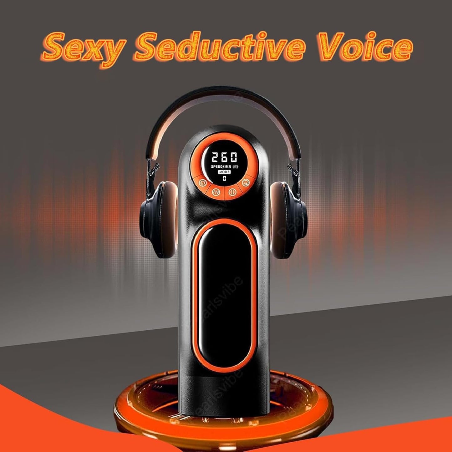 3 IN 1 Elektrischer Masturbatoren Stroker mit 10 Vibrations + 10 Stoßmodi + 4 Saugmodi