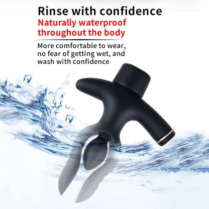 Elektro Shock Analplug Aufblasbar Elektrostimulation Analdildo Set mit 12 Modi & 19 Intensität