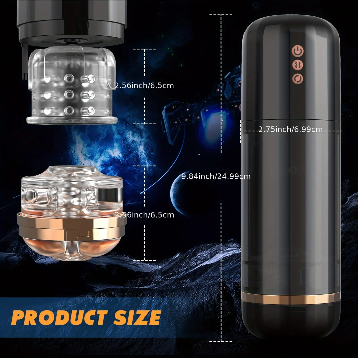 Elektrische masturbator pocket kut penis masturbators met 10 trillingsniveaus 5 zuigniveaus 