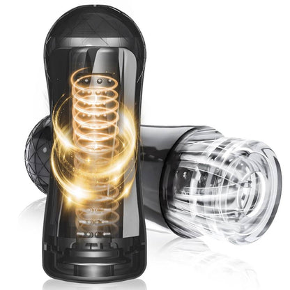 Crystal Masturbators Pocket Pussy Realistisch met 3 wetenschappelijke trainingsmodi 