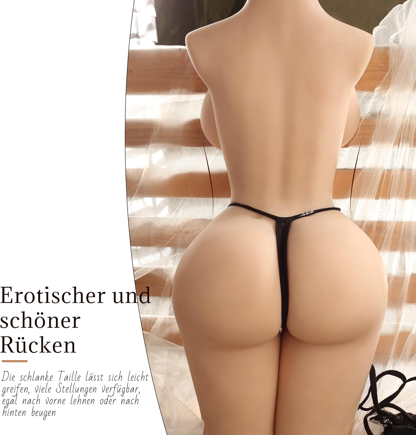 3-in-1 Sexpuppe mit 3D Vagina Realistisch Sex Doll