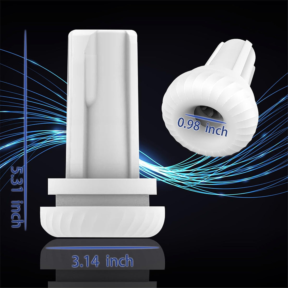 Automatischer Masturbator Penis Stroker Blowjob mit 5 Stoßbewegungen & Vibration & Heizfunktion