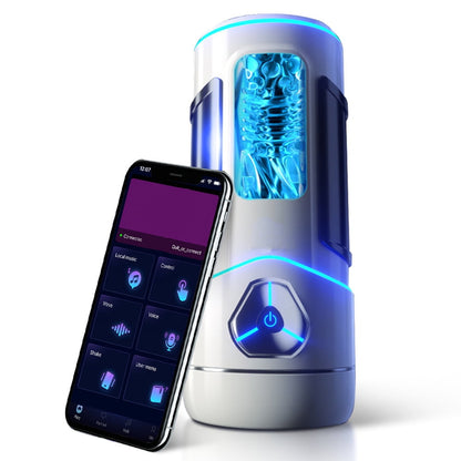 Elektrischer Masturbator Penistrainer Vibrator Stroker mit 10 Vibrationsmodi