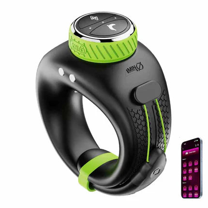 E-stim Penistrainer Vibrator Cockring Masturbatoren mit 10 Vibrationsmodi & 6 Strommodi