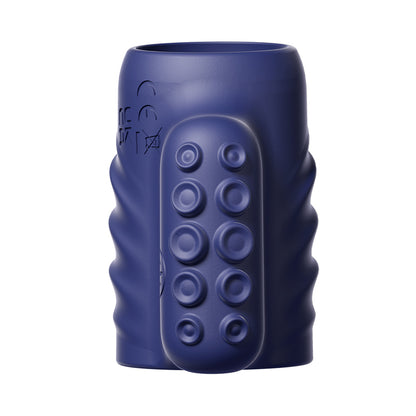 Penistrainer Vibrator Cockring Penishülle Stimulator mit 10 Vibrationsmodi und Fernbedienung