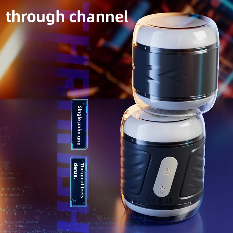 Elektrischer Penistrainer Masturbator Pocket Stroker mit 10 Starke Vibratoren