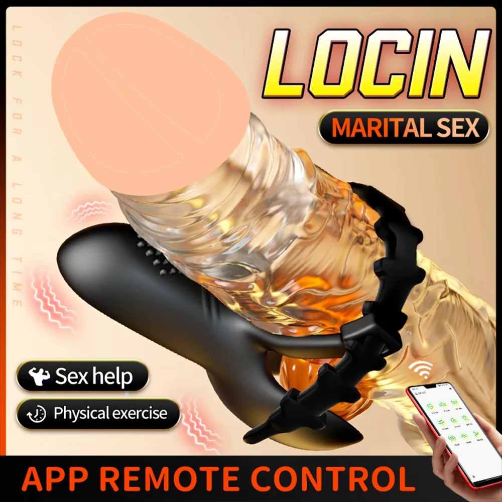 Einstellbarer Penetrations Penisvibrator Massagegerät Stimulator mit 9 Vibrationsmodi