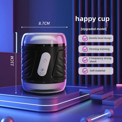 Elektrischer Penistrainer Masturbator Pocket Stroker mit 10 Starke Vibratoren