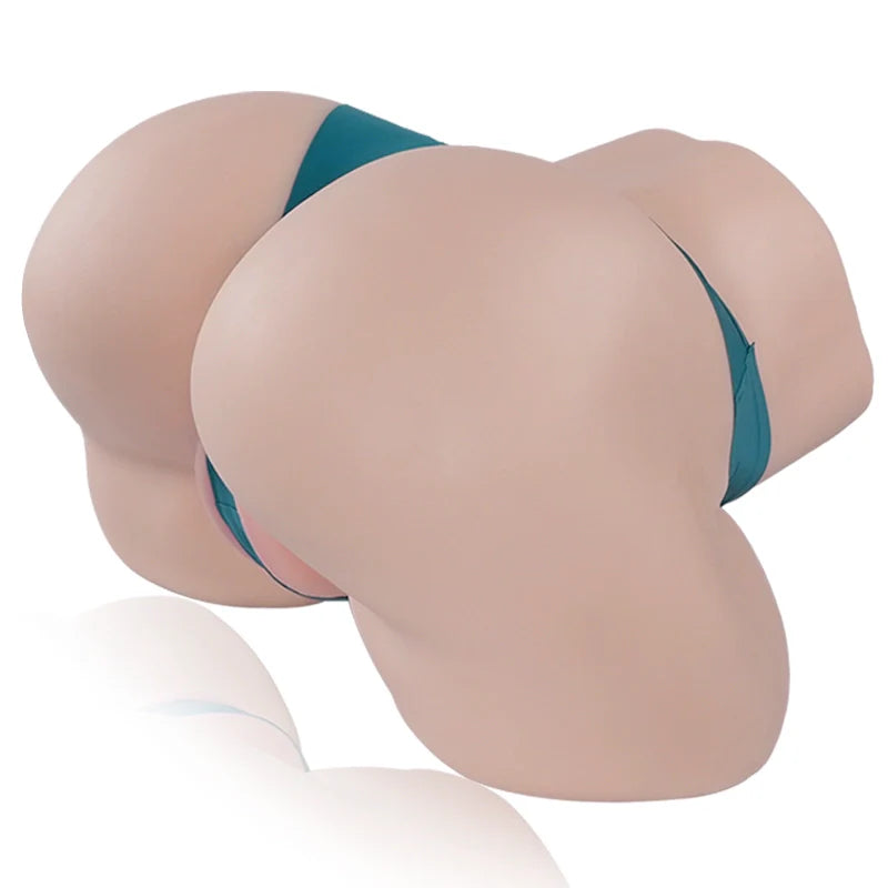 2 KG Torso Sexpuppe Masturbatoren mit Seinen 2 Lustkanälen