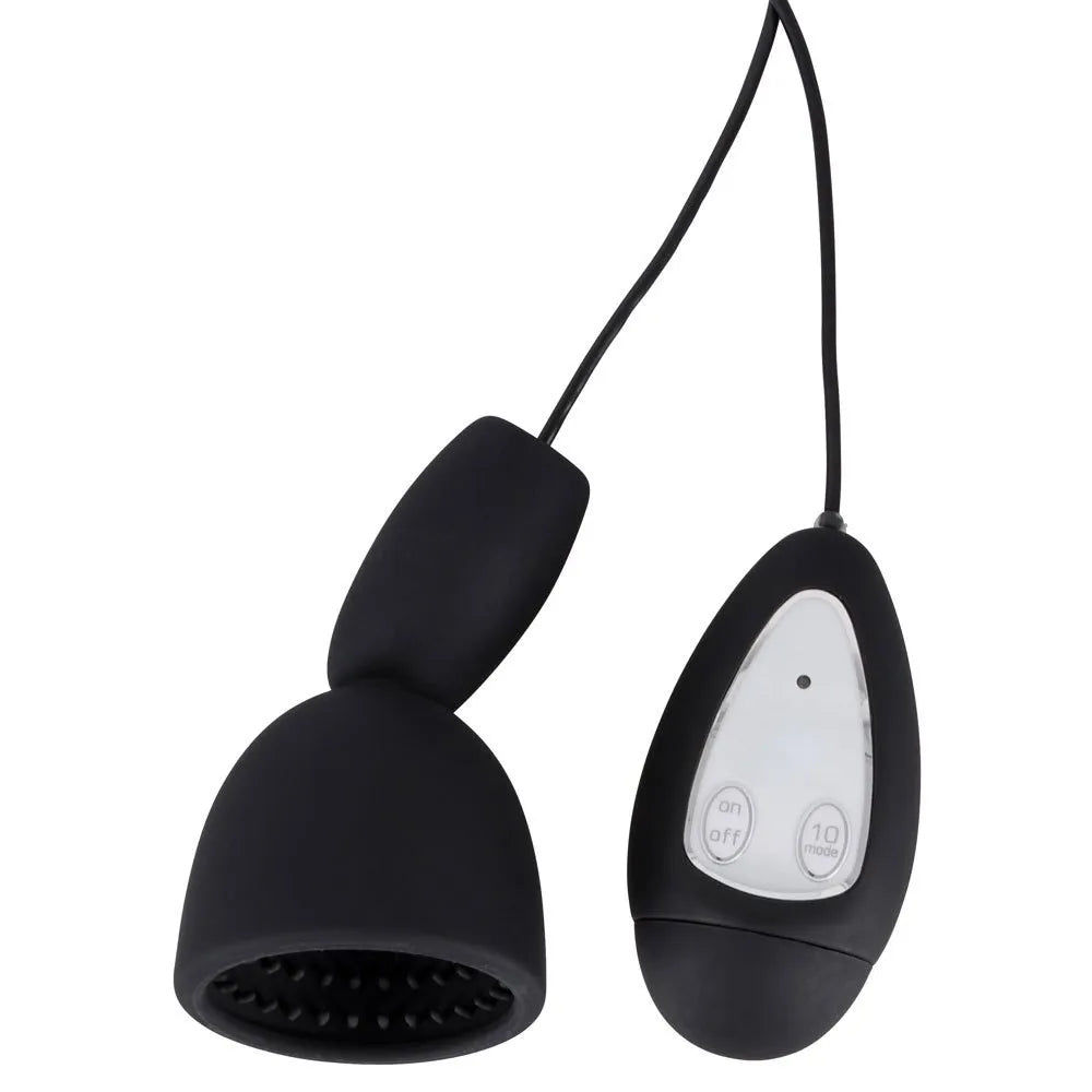 Automatischer Penistrainer Glans Massagegerät mit 10 Escalating & Pulsating Vibrations