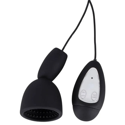 Automatischer Penistrainer Glans Massagegerät mit 10 Escalating & Pulsating Vibrations