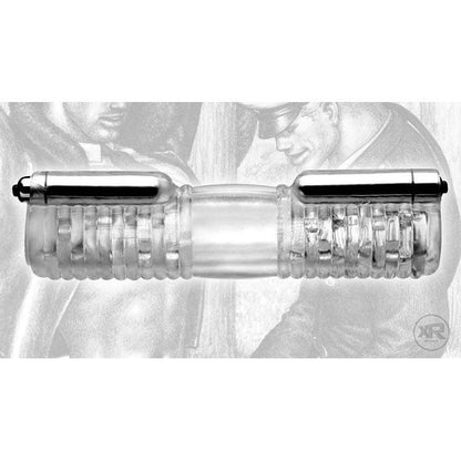 Doppel Stroker Elektrischer Penistrainer Vibrator Masturbator mit Mehrere Modi