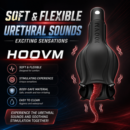 App-gesteuerter Penis Trainer Vibrator mit 10 Modi und Harnröhrenstimulation